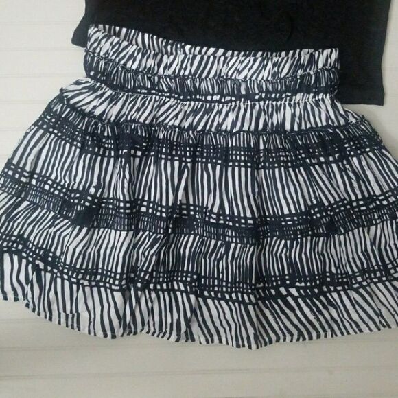 H&M layered print MiniSkirt - Picture 3 of 5